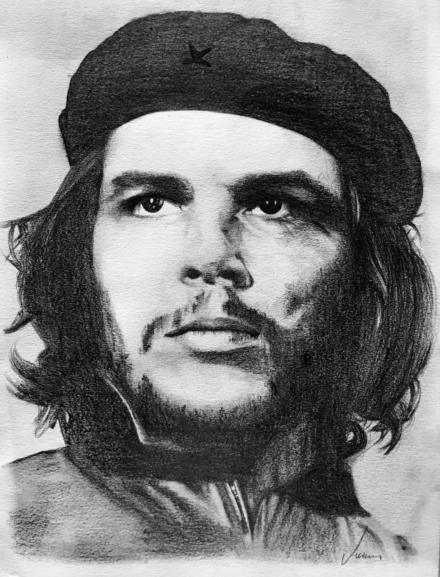 Kohlenbild Pablo Escobar