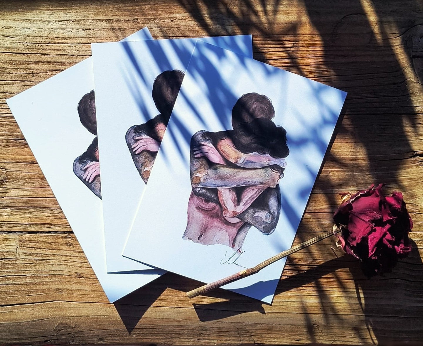 Aquarell "Energy of Unity"