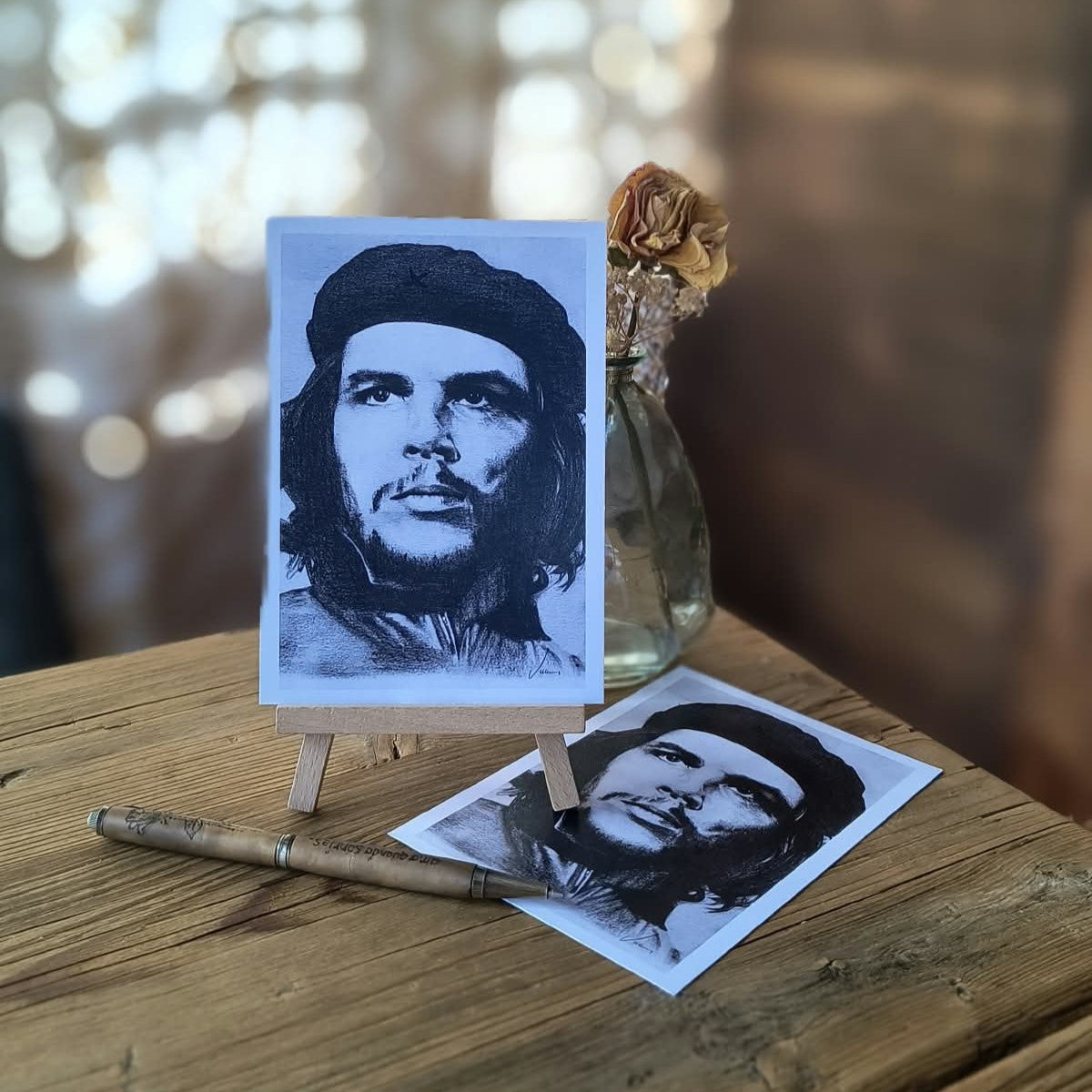 Postkarte Aquarell "Che Guevara"