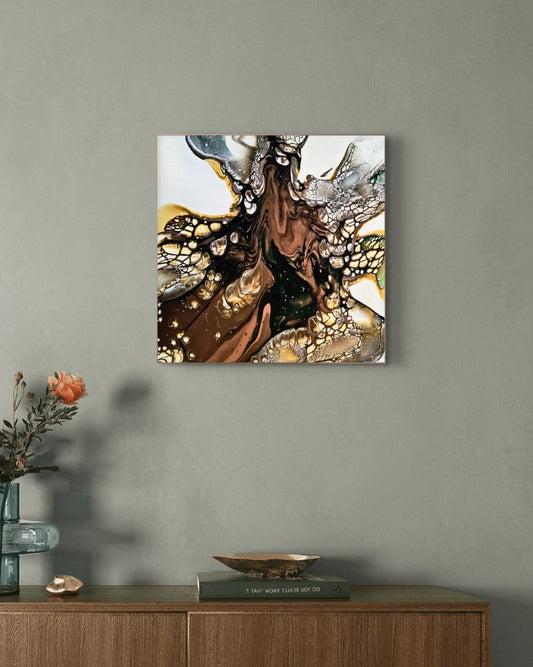 Acryl auf Holzleinwand "Energy of Earth" Original