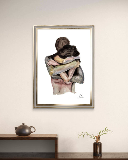 Aquarell "Energy of Unity"