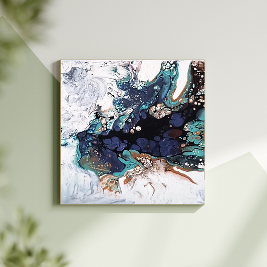 Acryl auf Holzleinwand Energy of Water