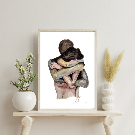 Aquarell "Energy of Unity"