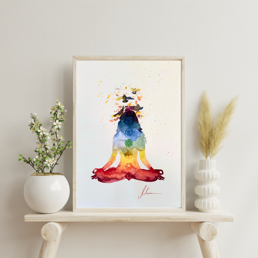 Aquarell Flow of Colors