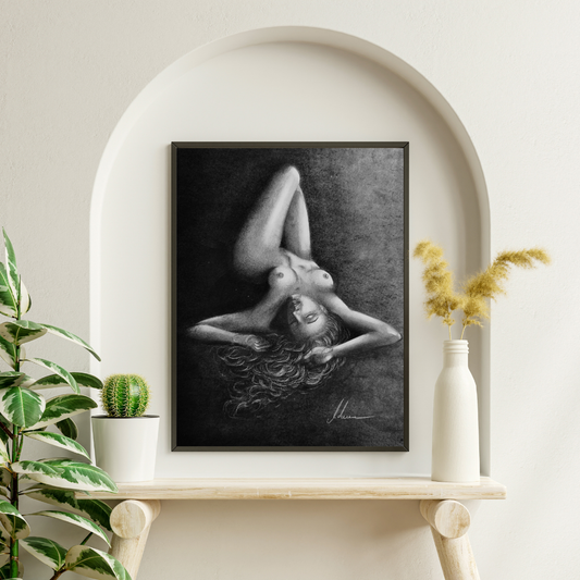 Kohlenbild Gentle presence Original