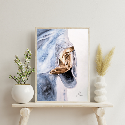Aquarell "In Gentle Trust"
