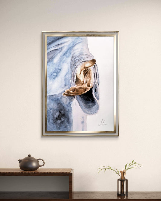 Aquarell "Gentle Trust"
