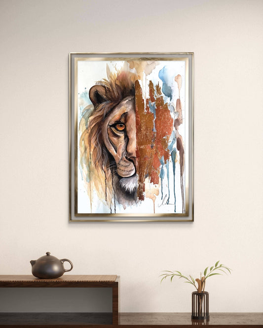 Aquarell "Lionheart"