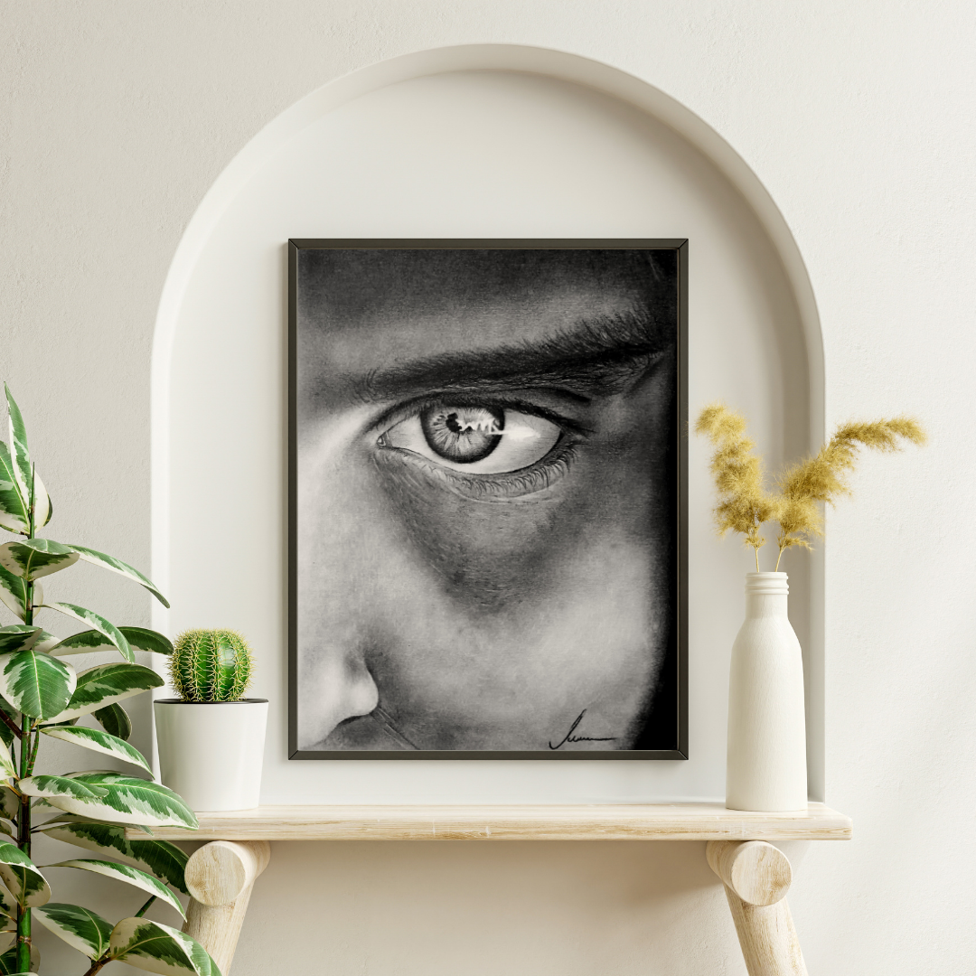 Graphitzeichnung Mysterious