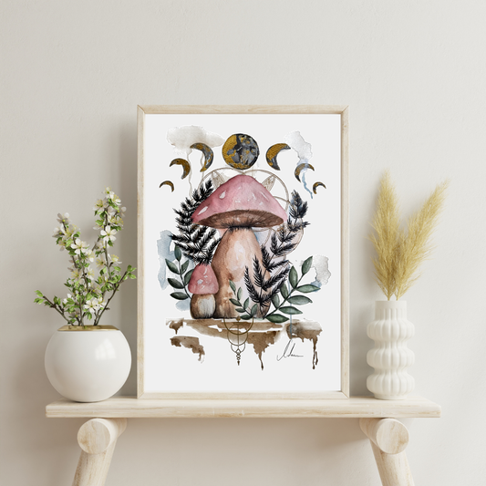 Aquarell "Sacred Moonroot"