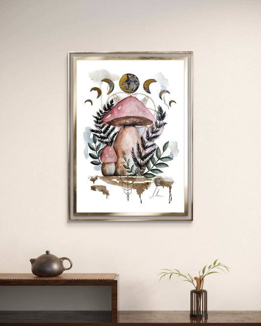 Aquarell "Sacred Moonroot"