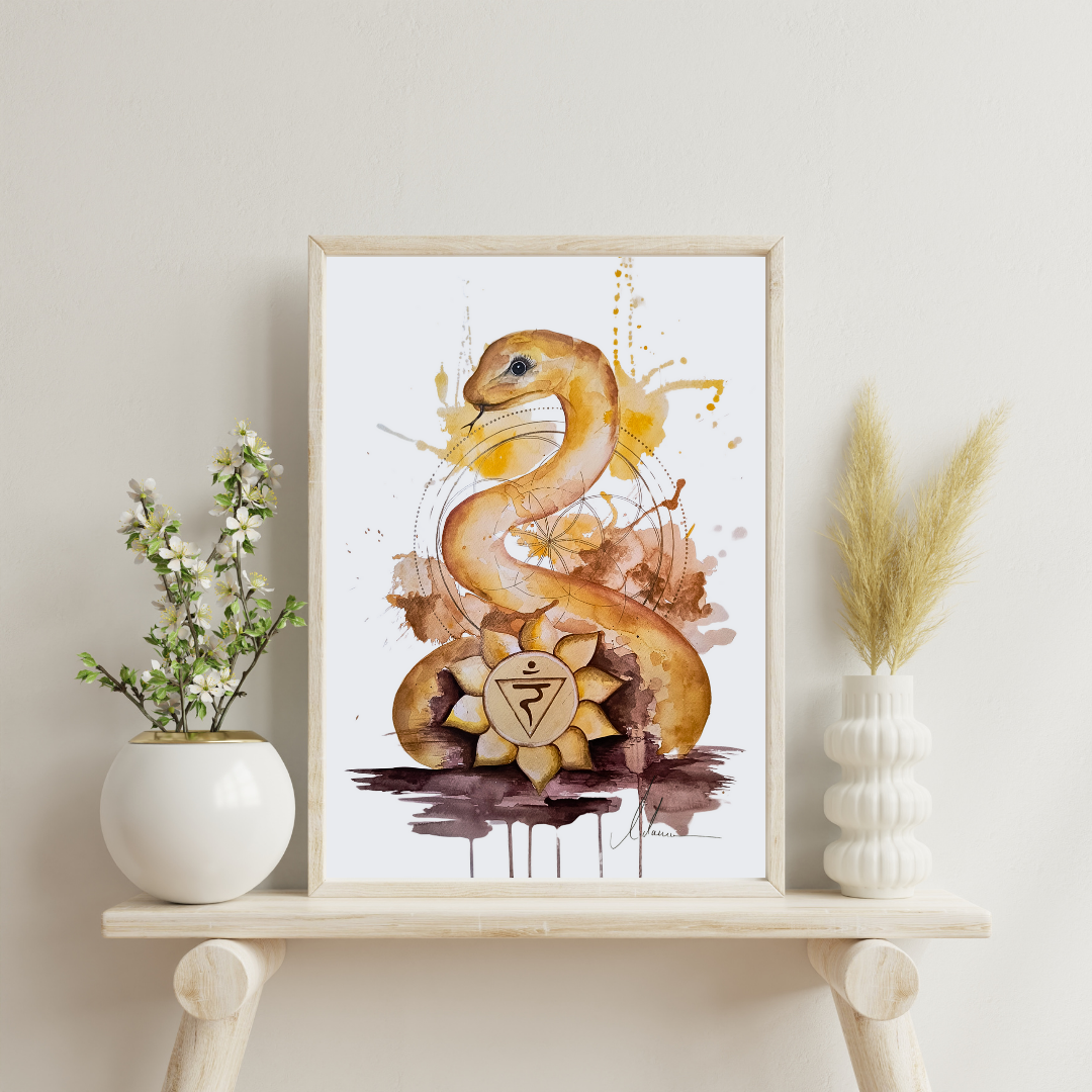 Aquarell "Source of Creation"