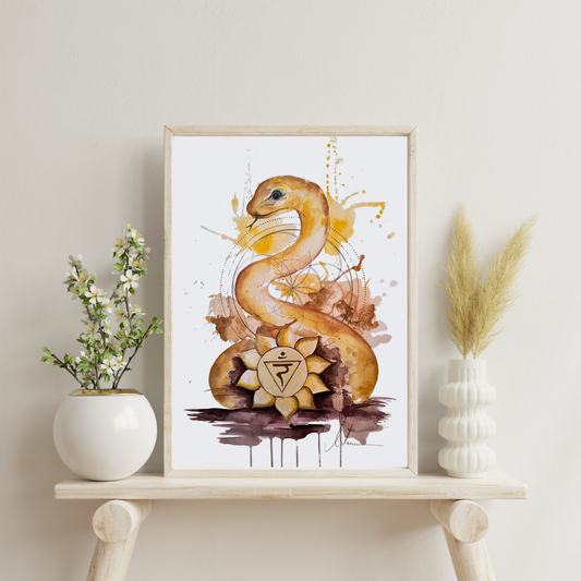 Aquarell "Source of Creation"