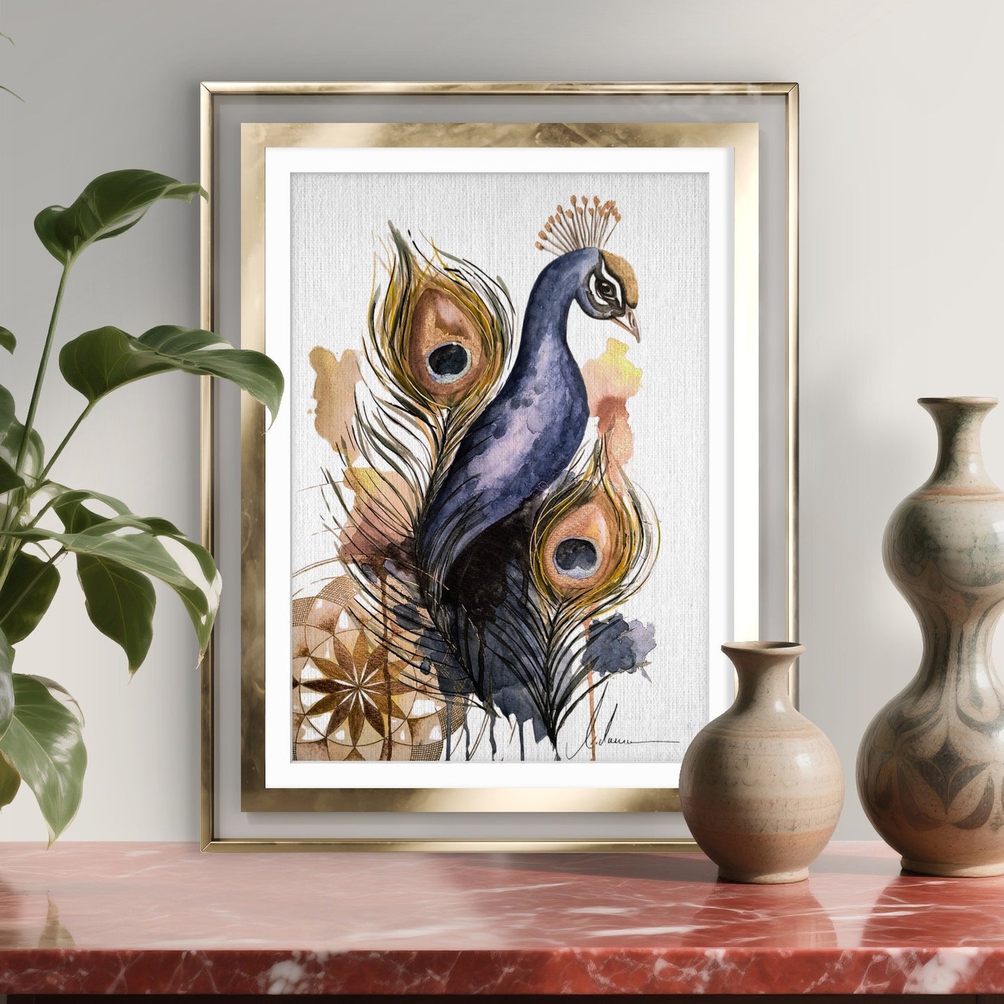 Aquarell "Source of Divinity"