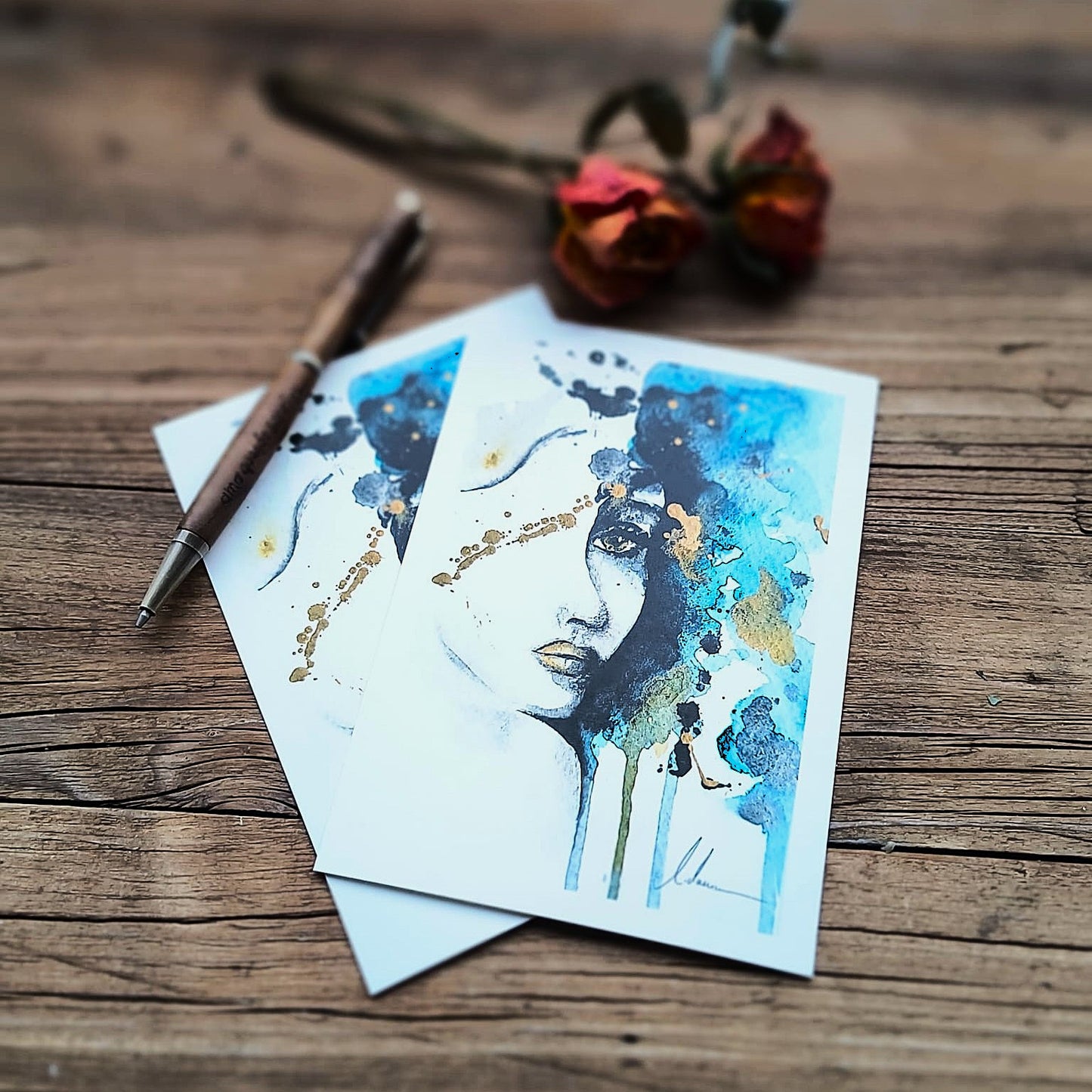 Aquarell "Essence of Elegance"